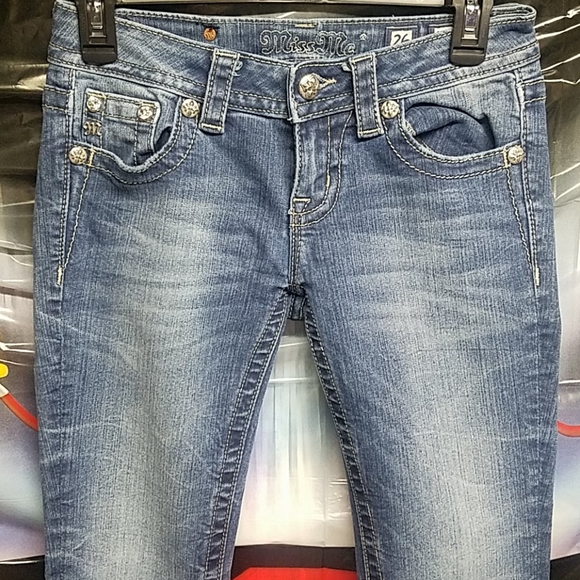 👠💋👠Beautiful Miss Me jeans signature rise 26x34 - Picture 5 of 10